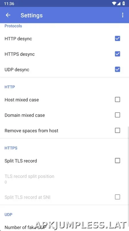 ByeByeDPI скриншот 5